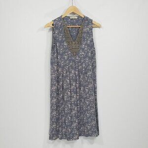 Indi & Cold Cornflower Blue & White Floral Dress